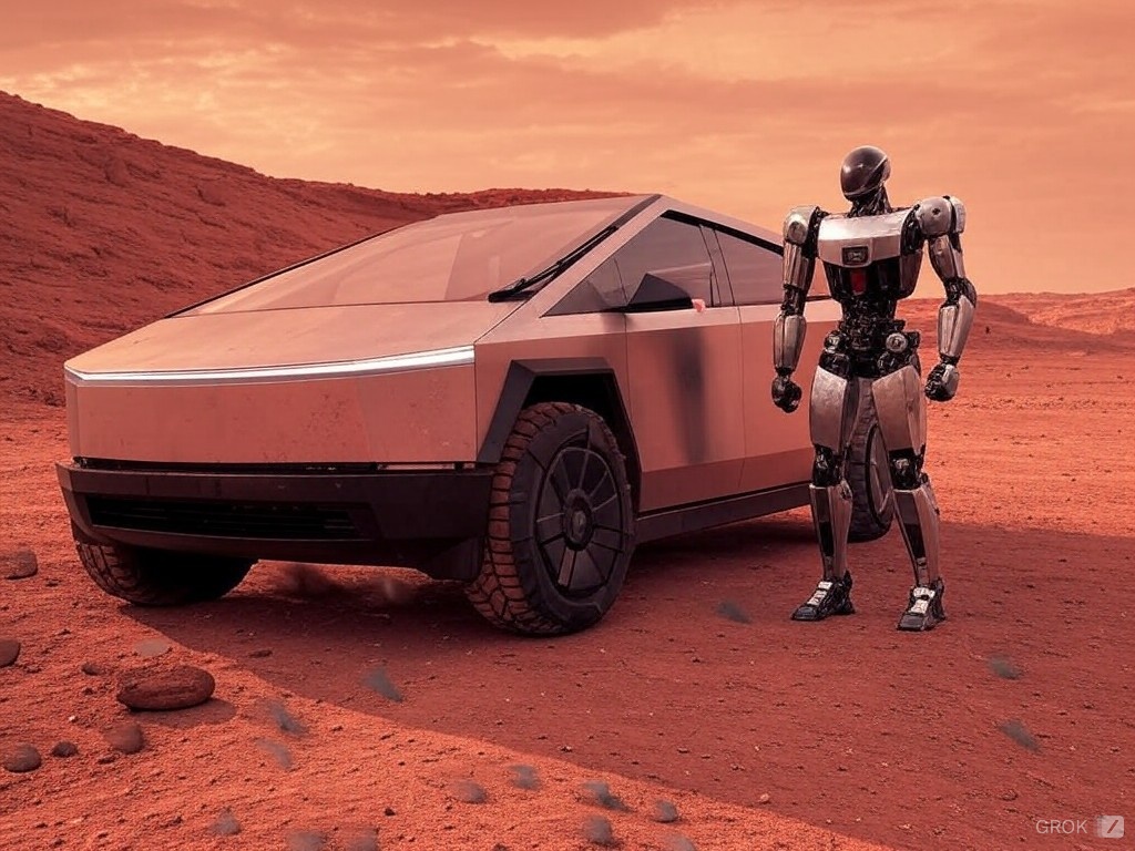 liyubaimao's tweet image. &quot;When your ride is as futuristic as your companion, you know you&apos;re on the bleeding edge of cool. #MarsRover #RobotBuddy #FutureIsNow