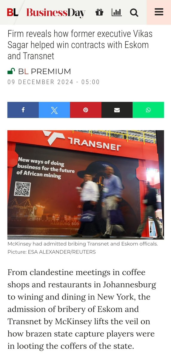 koko_matshela's tweet photo. Indeed, it should not be difficult to find out the @Eskom_SA official who dined and wined with McKinsey and Sagar in New York and took bribes in the process.

The only reason the likes of @PieterDuToit @CowansView @ferialhaffajee, @goolammv are least interested in the identity of this official is because it is neither Koko or Molefe.

A simple Home Affairs check should tell who from @Eskom_SA was in New York on the date mentioned in the plea agreement. 

It must be the Eskom official responsible for procurement and constracts management, according to the indictment in the USA. 

But the @NPA_Prosecutes and Eskom are busy faking it here looking for Koko and Molefe.