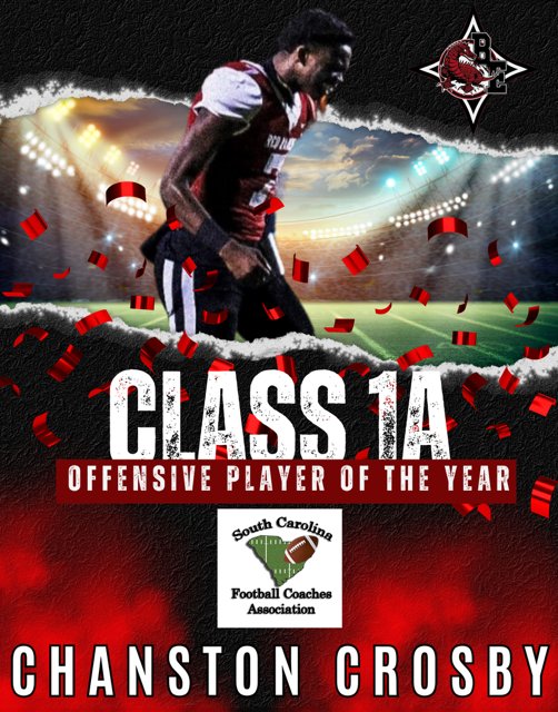 1A Lower State Offensive Player of the Year! <a href="/CrosbyChanston/">Chanston Crosby ‘25</a>