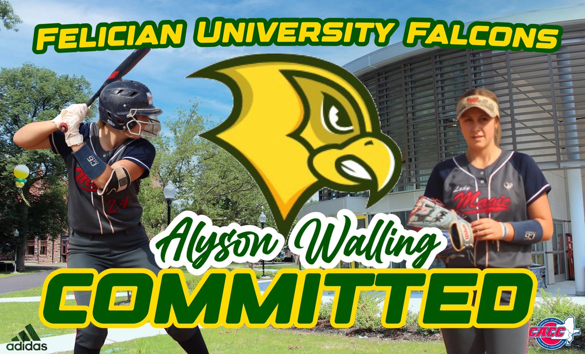 Lady Magic-Walling 18U (@lm07sb) on Twitter photo Congratulations Aly on your commitment to continue your athletic and academic career at Felician University. Thank you <a href="/Felician_SB/">Felician Softball</a> Congratulations Aly on your commitment to continue your athletic and academic career at Felician University. Thank you <a href="/Felician_SB/">Felician Softball</a>