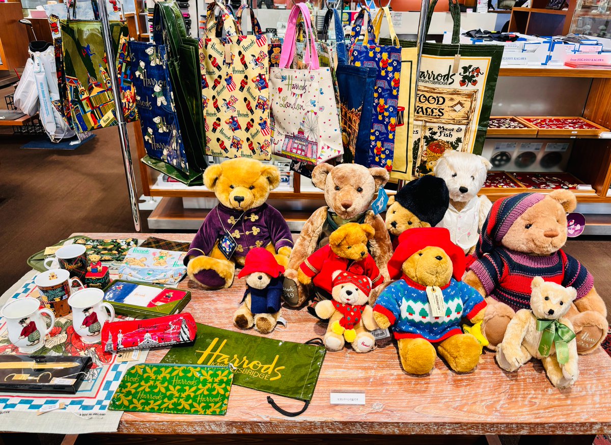 10F 男の書斎】 『Harrods(ハロッズ)』のビンテージ品を集めたPOPUP