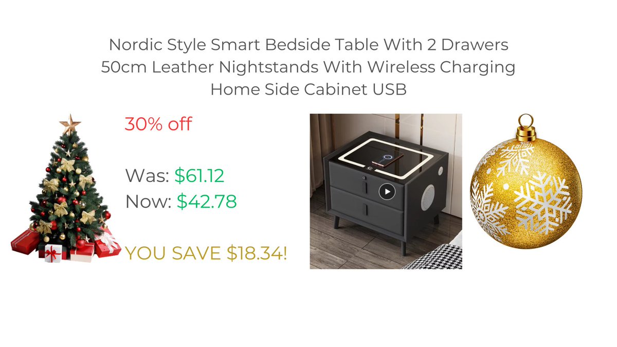JonArauzo's tweet image. Click here:

s.click.aliexpress.com/e/_DlpRRAH

#bed #sidetable #table #drawers #nightstand #wireless #charging #usb #product #discount #aliexpress #shopping
