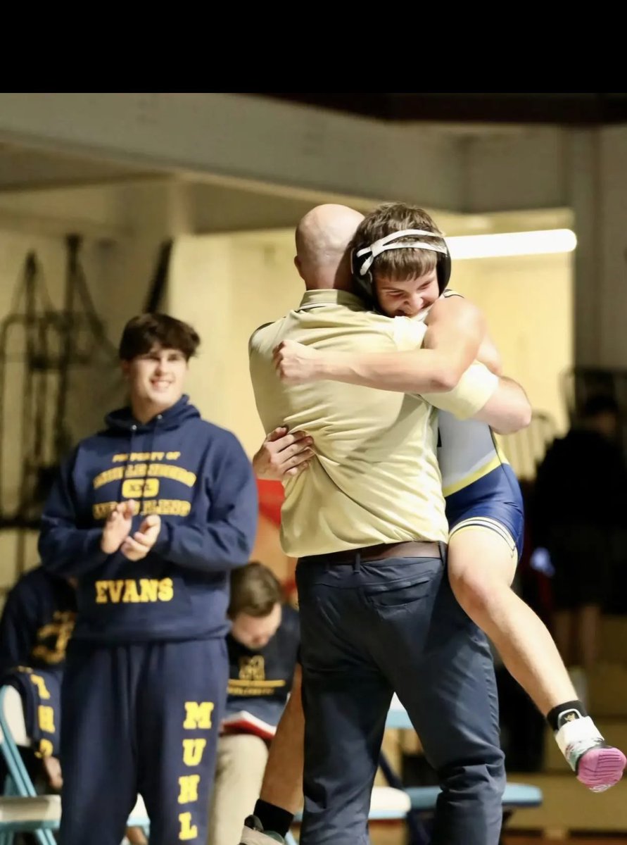 This picture is great representation of hard work paying off. This young man is a true student athlete also in our AFROTC program. So proud of him &amp; Mr. Heflin 💙💛 <a href="/muhlsd/">Muhlenberg SD</a> <a href="/MuhlsAthletics/">Muhlenberg Athletics</a> <a href="/JMacharola/">Dr. Joseph Macharola</a> <a href="/AlFutrick/">Dr. Alan Futrick</a> <a href="/MSgtBeaver/">Jon Beaver</a>