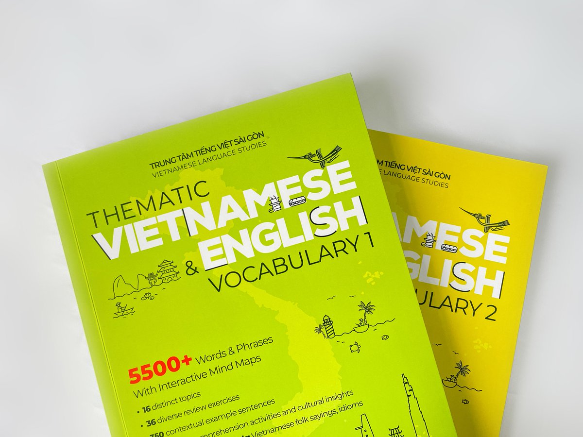 VLStudies's tweet photo. VLS is thrilled to announce the upcoming release of "Thematic Vietnamese &amp; English Vocabulary", a practical and comprehensive two-volume series, designed to help you build a strong foundation in both Vietnamese and English. 
👉 Pre-order now: https://t.co/QnnjWz0prV https://t.co/kmxYnx8zPV