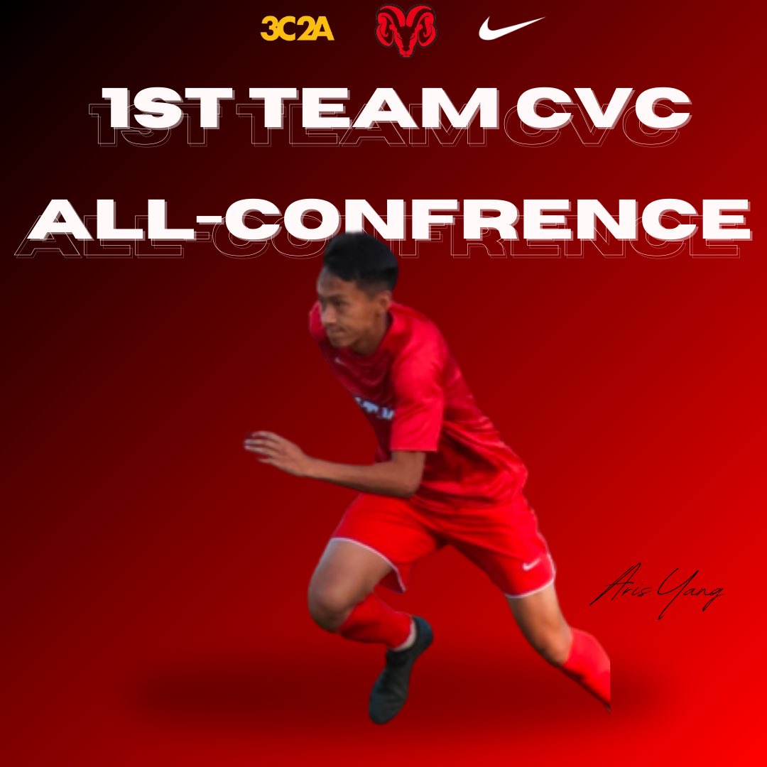 First Team All-Conference Aris Yang