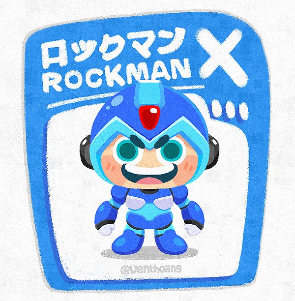 VentHoang's tweet photo. [FanArt] Rockman X (Mega Man X)  

#ロックマンX #ロックマン #Rockman #RockmanX #MegaMan #MegaManX #Doodle #FanArt #SD #Chibi #Deform #SuperDeform #ClipStudioPaint #CSP #CAPCOM https://t.co/Z0E4PoSGLn
