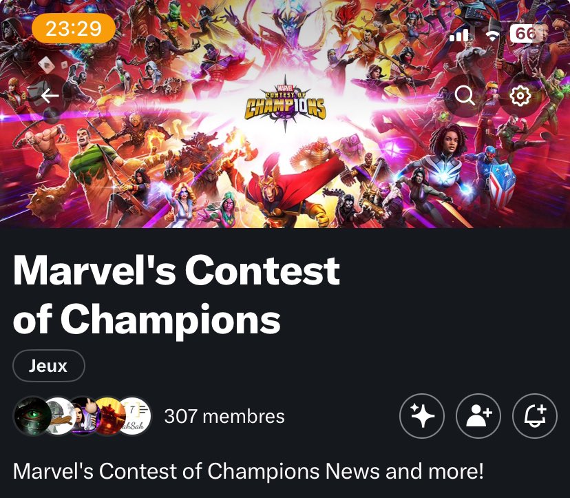 When I made this community a month ago, I never thought that it would grow that fast! 😳
I'd like to thank everybody who joined and who posts here actively, the community lives because of y'all ! 3️⃣0️⃣0️⃣

#MCOC <a href="/MarvelChampions/">Marvel Contest of Champions</a>