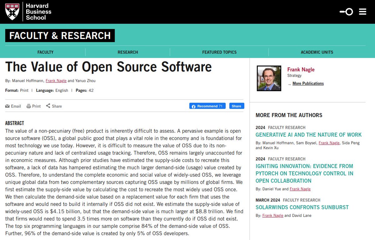 Patrick Masson (@massonpj) on Twitter photo FREE Online Webinar: This Wed, Dec. 11, 11 AM Eastern
"The Value of #OpenSource Software"
...with Dr. Manuel Hoffmann (<a href="/ichbinsnicht/">Manuel Hoffmann</a>)
Laboratory for Innovation Science
Harvard
Register here:
apereo.civicrm.org/civicrm/event/… FREE Online Webinar: This Wed, Dec. 11, 11 AM Eastern
"The Value of #OpenSource Software"
...with Dr. Manuel Hoffmann (<a href="/ichbinsnicht/">Manuel Hoffmann</a>)
Laboratory for Innovation Science
Harvard
Register here:
apereo.civicrm.org/civicrm/event/…