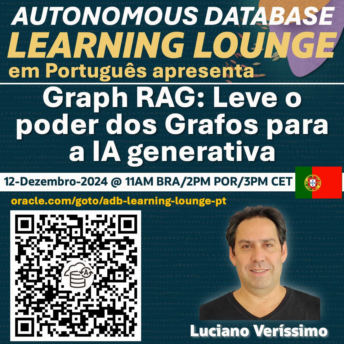 Quer aprender como #Graph #RAG pode melhorar o RAG na #IA #generativa ? É nesta quinta-feira: asktom.oracle.com/ords/r/tech/ca…

Mostraremos como os gráficos podem fornecer insights adicionais sobre seus #dados, fornecendo um contexto mais rico para uma #LLM

Vejo você lá!
#oracle