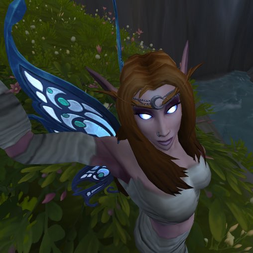 to the guy i married in stormwind 4 years ago.. just know im on the up 💅