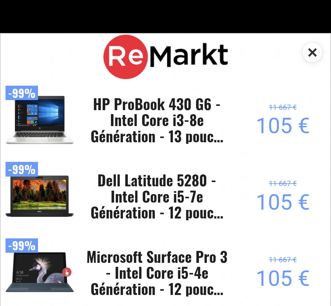 autractu's tweet photo. Qui peut croire en vos prix barrés complètement barrés? https://t.co/2kWZQlvWR2