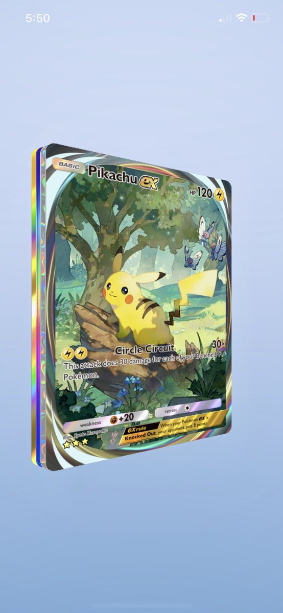 Nellyplz's tweet photo. PIKA GOD PACK  #PokemonTCGPocket https://t.co/VX4eGPKEWL