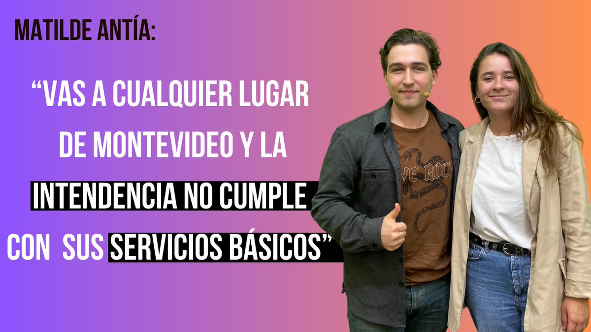 LaPostaConBGC's tweet photo. 🔥 Matilde Antía: “Ser oposición en Montevideo es muy fácil”

📺 Mirá la entrevista completa en la pantalla de @CRTVuy o en este link a las 20: https://t.co/ol00cpJHpU https://t.co/AmnpyGXI8L