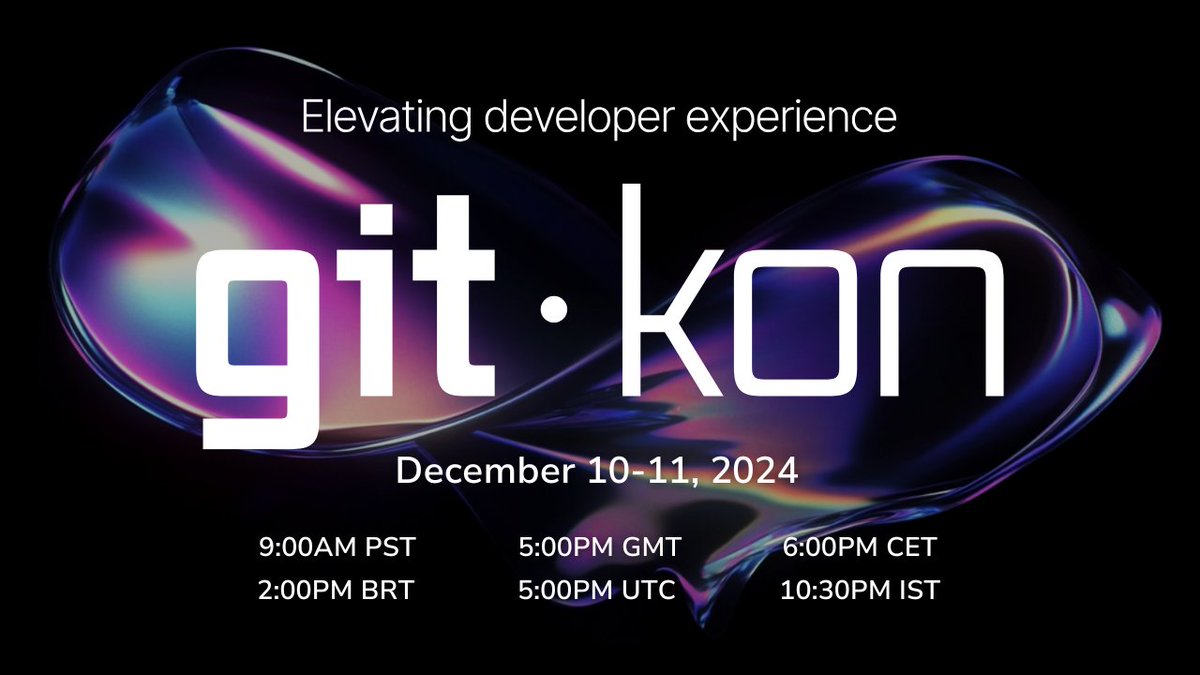 GitKraken's tweet image. The countdown is almost over – #GitKon2024 kicks off tomorrow! 🚀  

Get ready for two packed days of expert sessions, inspiring keynotes, and actionable insights on DevEx, AI, and the future of software development.  

Register today at GitKon.com to secure your…
