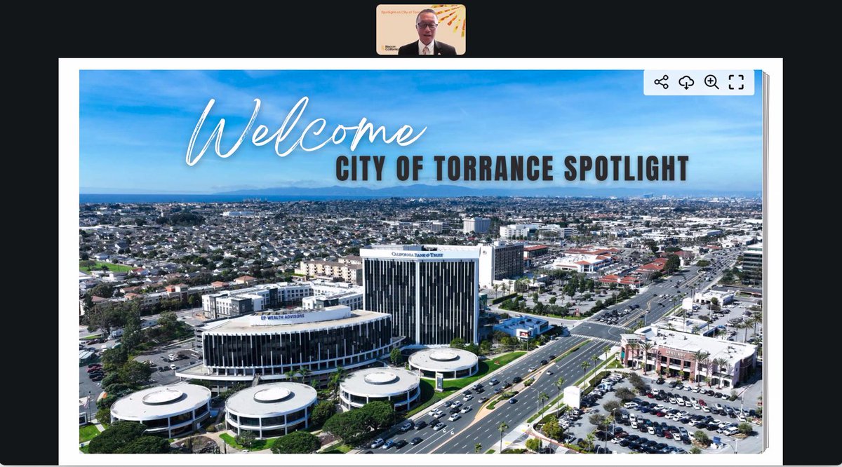 Biocom's tweet photo. Thank you to @TorranceCA @BioLabsLA and @PolypeptideG for a great discussion on the potential for life science growth in the city. Special thanks to Mayor George Chen for an overview of what Torrance has to offer our members. View the recording here: https://t.co/mPGg4c2TRw https://t.co/dlwWIyU8lN