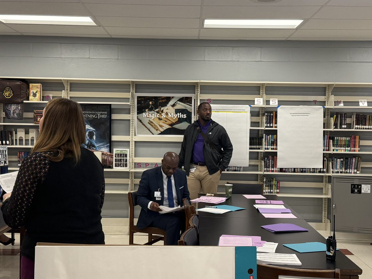 RickGrayes's tweet photo. Thank you to Principal @JamalCrook and the  Buchanan MS staff for allowing Region Superintendents to calibrate around the amazing work that they are doing with High Reliability Schools Levels 2.1 and 2.3. https://t.co/6a4wMd1Gii