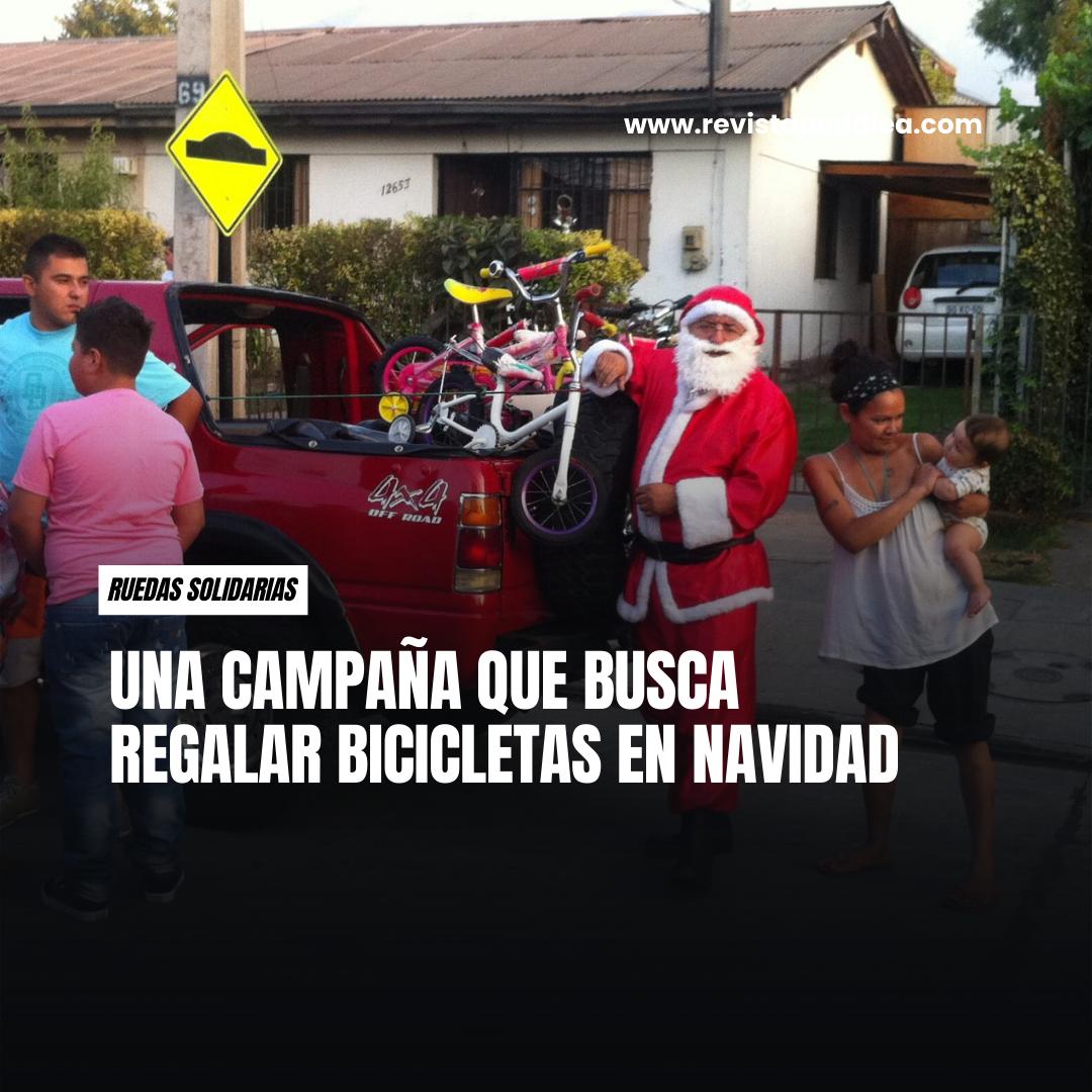 RevistaPedalea's tweet photo. Ruedas Solidarias: una campaña que busca regalar bicicletas en Navidad. https://t.co/voJ3NTfMIs https://t.co/fSLHPCuYLY