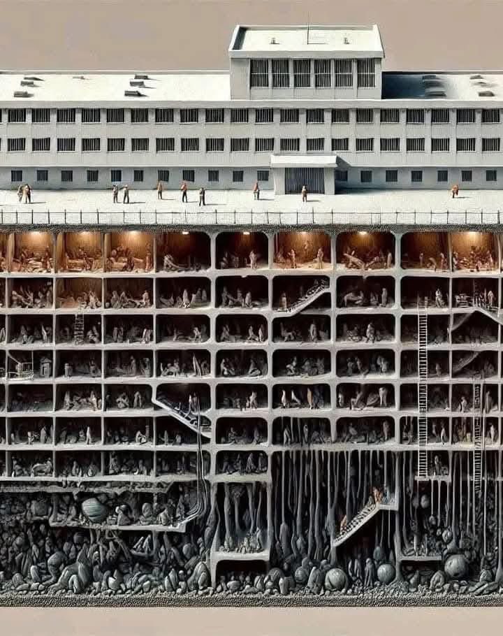 Astridueil's tweet photo. These strange and complex prisons are man-made, not Satan's! https://t.co/XhzyfzqsLt