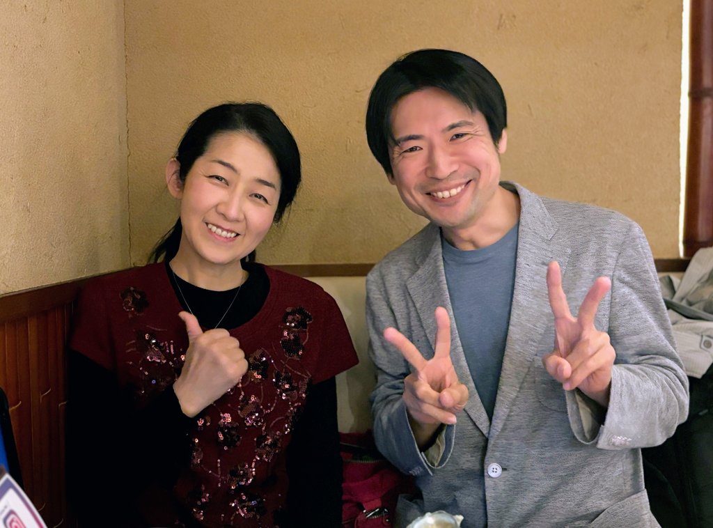 ご縁をいただきまして、映画「虹、結」を拝見しました✨大原誠弐 監督と😊　
東京、大阪、沖縄を舞台とした、ハートフルな素敵な映画です✨
イオンシネマ茨木にて、12/12まで上映中です🍀