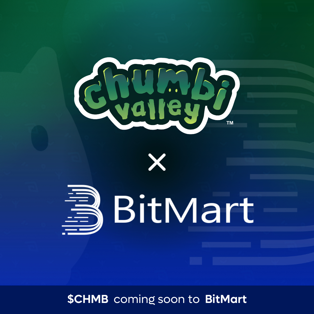 👀 big things on the horizon for Chumbi Inc™️ &amp; $CHMB

the world renowned <a href="/BitMartExchange/">BitMart</a> offers their support to Chumbi™️ on this mystical journey as we march proudly into the Chinese Market! 🙏🕊️

 the world now sunsets <a href="/Pokemon/">Pokémon</a> &amp; chooses <a href="/ChumbiValley/">Chumbi</a> to lead a new ERA! 👑💰