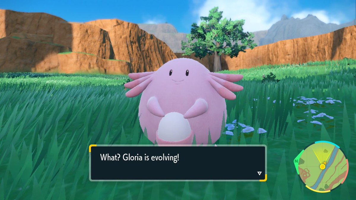 aninactivewall1's tweet photo. I knew one day my Gloria (Chansey) would evolve, but I didn’t know it would happen so soon. I’m not even at the first gym in Scarlet. Welcome to the team.

#AnInactiveWall1 #Pokémon #PokémonScarlet #Nintendo #Gaming https://t.co/SX1XmnVSDR