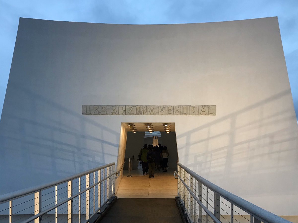As it has since the ship sunk, oil continues to rise from the sunken hull of USS Arizona. The so called “Black Tears” as Arizona weeps. #PearlHarbor83