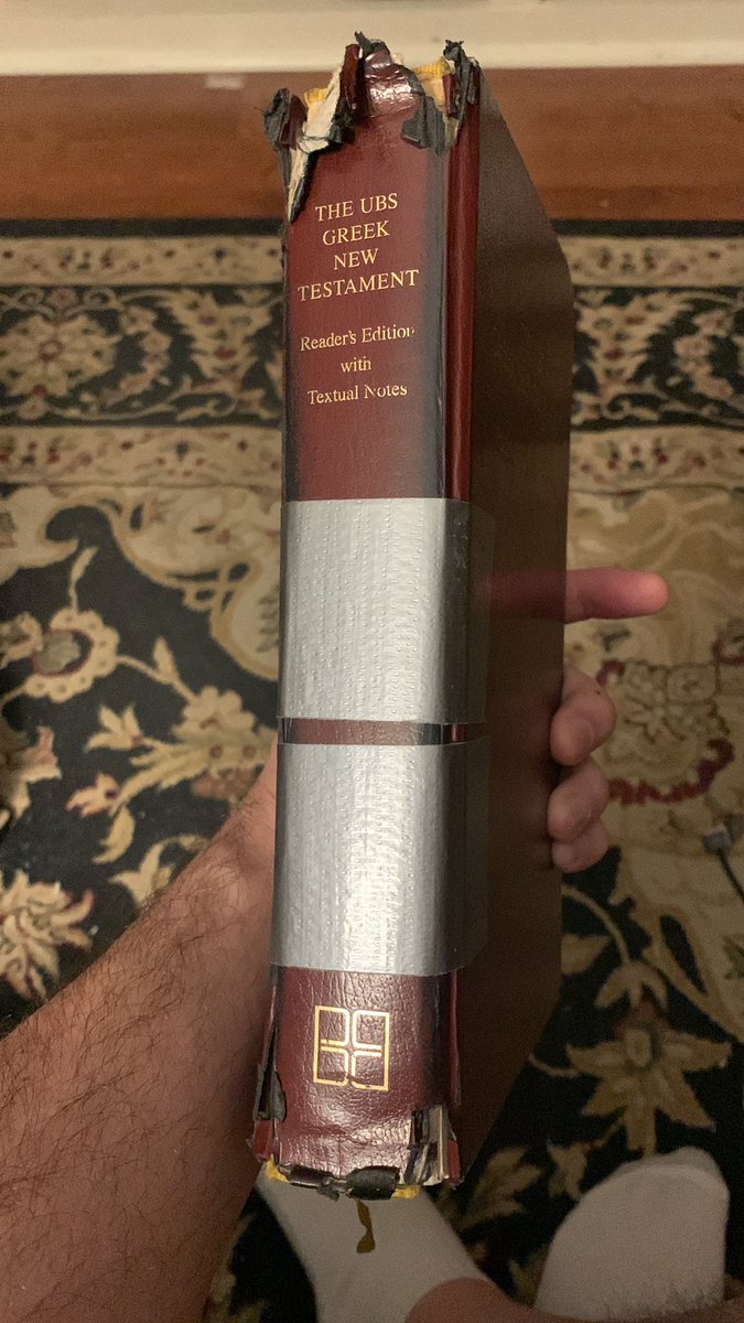 Mallioch's tweet photo. My best guess is that I’ve had this about 14 years. Finally had to resort to tape. https://t.co/26SpqADXNL