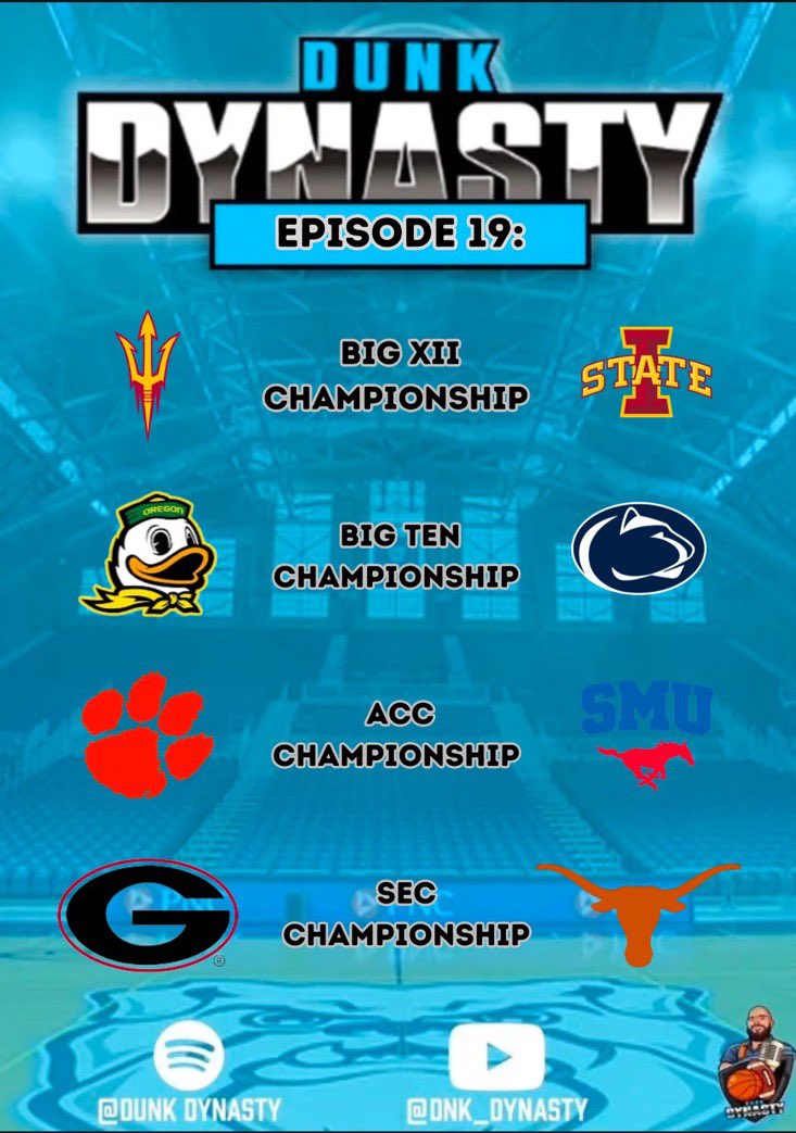 JTLOnTheMic's tweet photo. ⭐️ Conference championship games 🏈
⭐️ CFP bracket 
⭐️ Hot Takes 🔥
⭐️ National Champion Prediction 🏆

📺: https://t.co/NJ8dMABENt

🎧: https://t.co/lYm0aMI3Ab https://t.co/MsA4hqcq0W