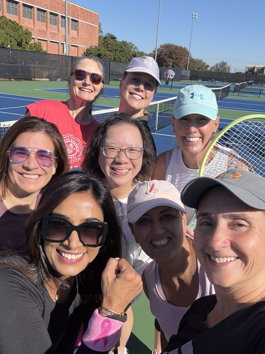 VIRGINIA KAKLAMANI (@vkaklamani) on Twitter photo What a better way to start #sabcs24 than with a game of tennis. Thank you <a href="/jhaveri_komal/">Komal Jhaveri</a> <a href="/hmcarthur/">Heather McArthur, MD, MPH, FASCO</a> <a href="/ErikaHamilton9/">Erika Hamilton, MD</a> <a href="/KariWisinski_MD/">Kari Wisinski</a> <a href="/atanmdlci/">Antoinette Tan, MD, MHSc, FACP, FASCO</a> <a href="/DrReshmaMahtani/">Reshma Mahtani</a> <a href="/KateIdaLathrop/">Kate Lathrop</a> for coming out. And thank you <a href="/BattyeOlivia/">Olivia Battye</a> for being our amazing tennis pro. <a href="/SABCSSanAntonio/">SABCS</a> What a better way to start #sabcs24 than with a game of tennis. Thank you <a href="/jhaveri_komal/">Komal Jhaveri</a> <a href="/hmcarthur/">Heather McArthur, MD, MPH, FASCO</a> <a href="/ErikaHamilton9/">Erika Hamilton, MD</a> <a href="/KariWisinski_MD/">Kari Wisinski</a> <a href="/atanmdlci/">Antoinette Tan, MD, MHSc, FACP, FASCO</a> <a href="/DrReshmaMahtani/">Reshma Mahtani</a> <a href="/KateIdaLathrop/">Kate Lathrop</a> for coming out. And thank you <a href="/BattyeOlivia/">Olivia Battye</a> for being our amazing tennis pro. <a href="/SABCSSanAntonio/">SABCS</a>