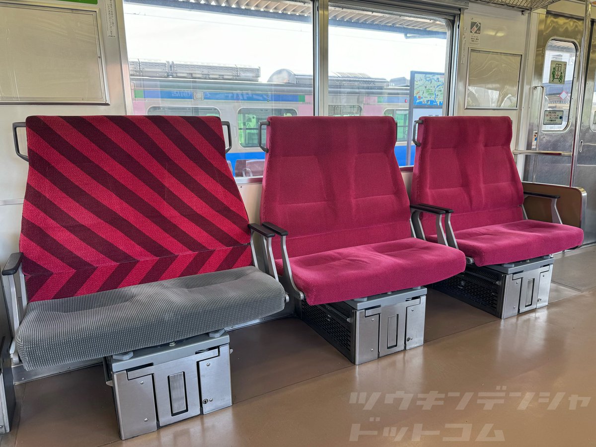 観察】ちょっと豪華な205系の座席 仙石線205系で試行された「2WAY