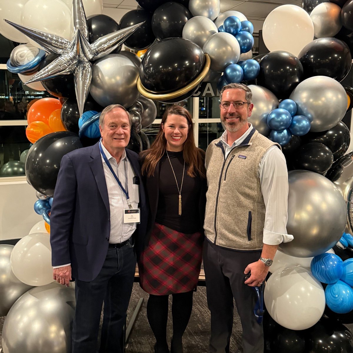 GT_Law's tweet photo. Milton “Skip” Smith, Amy Kramer, Ben Huber, and Steve Bartz attended the GT-sponsored 21st Annual Colorado Space Roundup on Dec. 4. The Colorado Space Roundup is Colorado Space Business Roundtable's celebration of all things aerospace. 

#SpaceLaw #GTDenver #GTNews https://t.co/CxItVjd9RX
