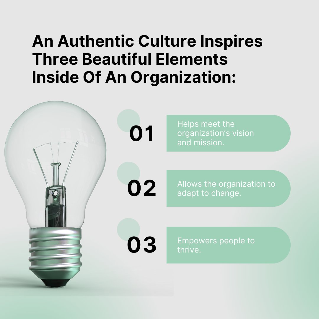 An authentic culture is more than just a buzzword; it’s the foundation of a thriving organization. When culture aligns with values, it unlocks three key elements. Authenticity is contagious—let’s ensure it’s at the heart of every interaction.

#Authenticity #Culture #Leadership