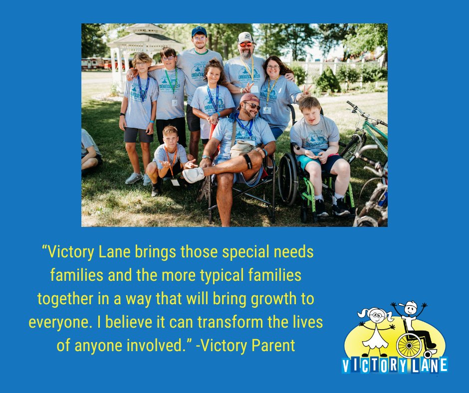VictoryLaneCamp's tweet photo. #VictoryLane connects kids &amp; families with life-long friendships through camp &amp; year-round activities. When you contribute to Victory Lane, you're building hope, inspiring friendships &amp; defying loneliness. Donate today to double your impact through 12/31. https://t.co/zxRxFwhsZc https://t.co/4l1GOIRbtA