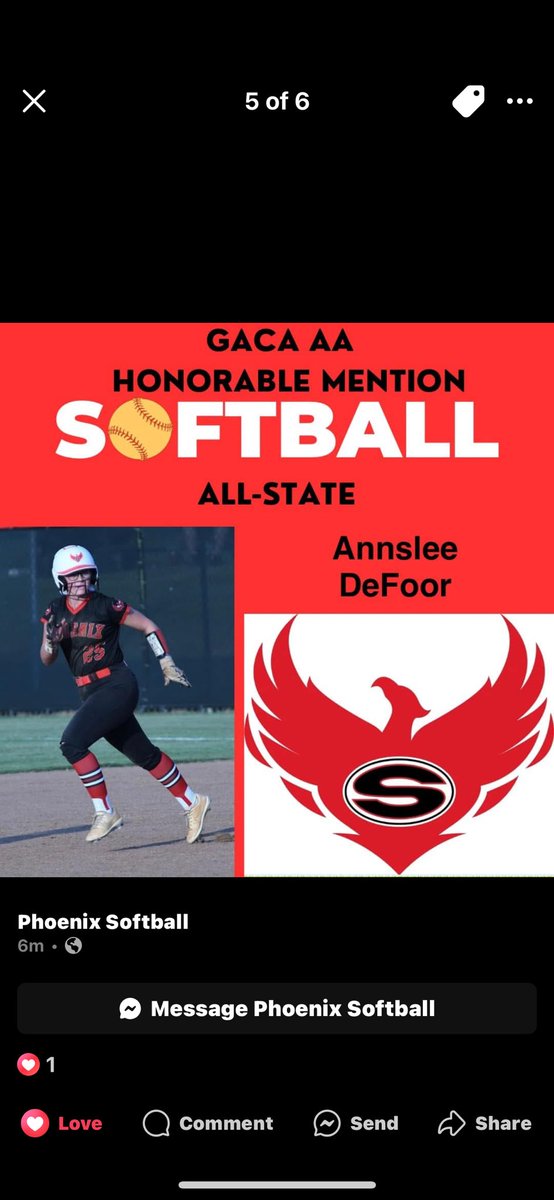 blessed to receive honorable mention all state! So excited for senior season 🖤 #gophoenix <a href="/coachchattin/">Steve Chattin</a> <a href="/banks_star86645/">Impact Caymol Banks</a>