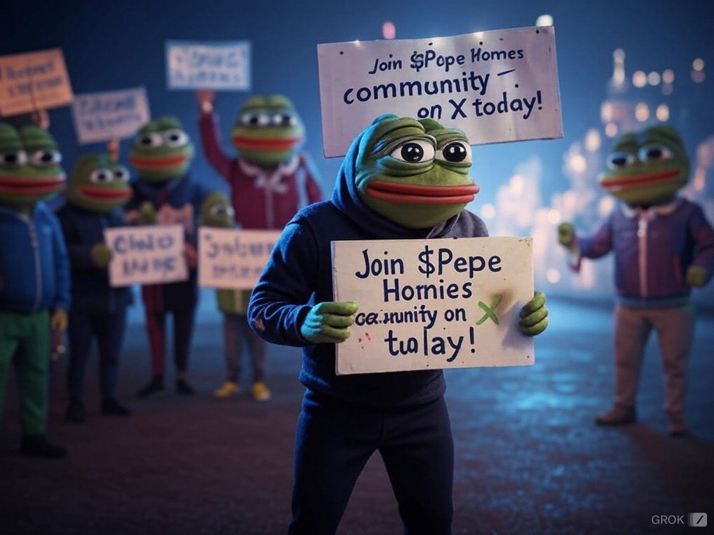 PandysPlace's tweet image. Join &quot; $Pepe Homies &quot; Community today! 

Join the #Pepevolution

Stronger communities take over 🤪
