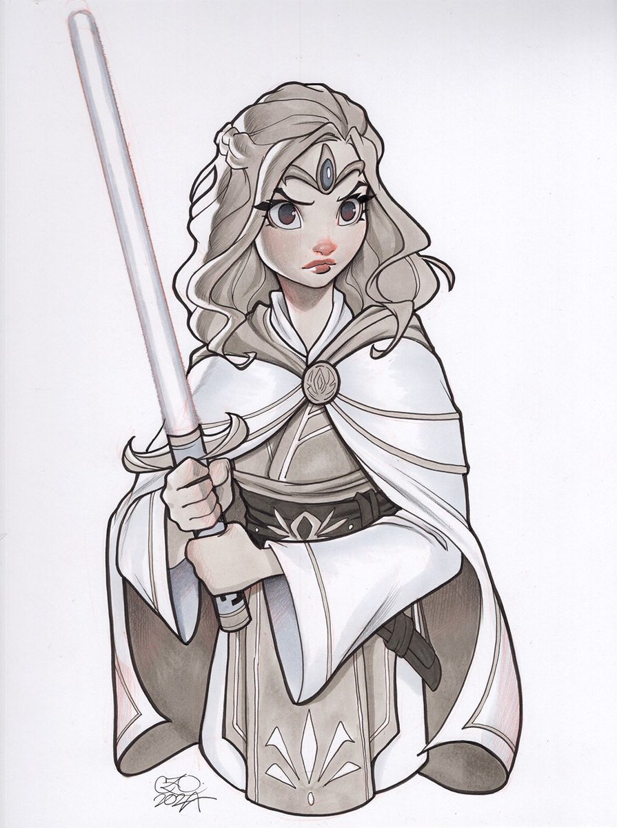 Chrissie_Zullo's tweet photo. Avar Kriss commission #StarWars https://t.co/lN3FEIJ561