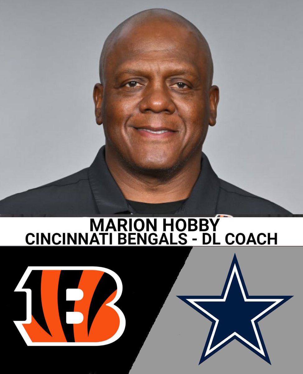 svmounties's tweet photo. Good luck to these Mountie grads, as their NFL teams play today! #MountieForLife ๐ดโซ
Marion Hobby - CINCINNATI at Dallas @big_hobb https://t.co/KBI1UWmQ24