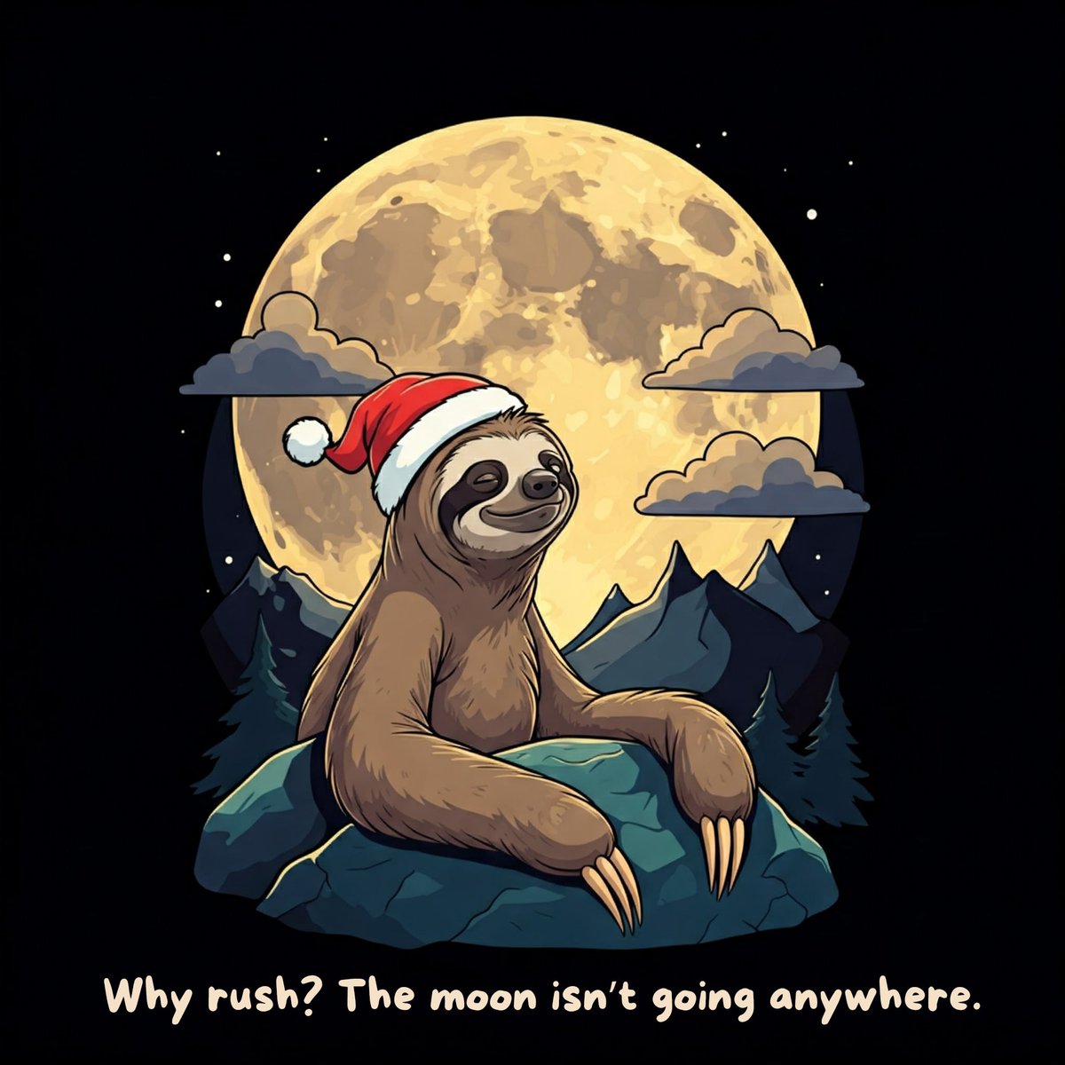 slothmascoin's tweet photo. 🦥 Why stress when the moon isn't going anywhere? #Slothmas is live! The coin for the patient, the chill, and the steady is ready to change the game. 🌙💸 

Contract: 57eSzT3LFt3seJZM782uLbHeE7er9AoptPzoeP8Npump 💬 Telegram: https://t.co/4Meq1jX6hq 
🐾 Twitter: https://t.co/VZQ4AMrEwO 
🌐 Website: https://t.co/aR1gx3lReW Take it slow, and let's grow! 🎄✨
