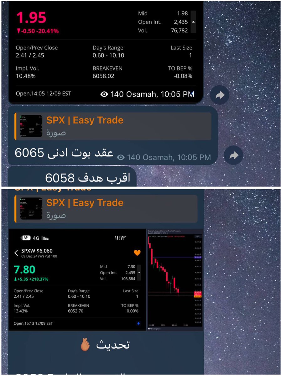 SpxOption's tweet photo. ุจูุถู ุงููู ๐ซฐ๐ฝ๐ค
#SPX #us500 #ุงูุณูู_ุงูุงู
ุฑููู #ุงูุณูู_ุงูุณุนูุฏู_ุชุฏุงูู #option #ุนููุฏ #TSLA #AAPL #spx50 https://t.co/qwW5GDUdrS