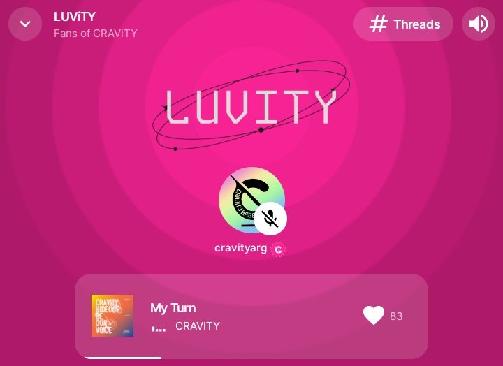 cravityar's tweet photo. 💫 LUViTY Channel 💫
–Stationhead–

🩷LUViTY ya estamos Al Aire 🔴

✨https://t.co/atTk0UhhXE

#크래비티 #러비티 https://t.co/vCvGsc5olm