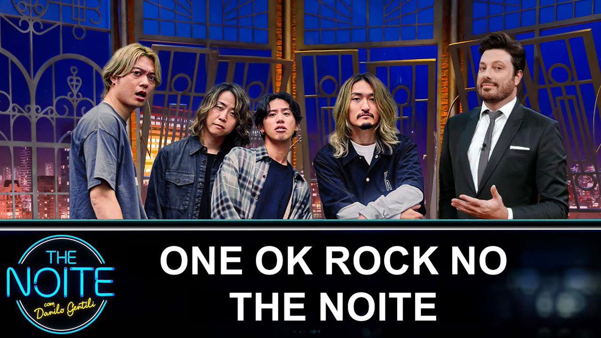 Fãs do <a href="/sbtthenoite/">The Noite</a> e @oneokrockofficial, é hora de fazer barulho!
Vocês já sabem que a ONE OK ROCK está voltando para um super show no dia 13 de Abril de 2025 no Espaco Unimed, certo?! <a href="/danilogentili/">Danilo Gentili</a> e a galera do The Noite adoram trazer os melhores artistas para+