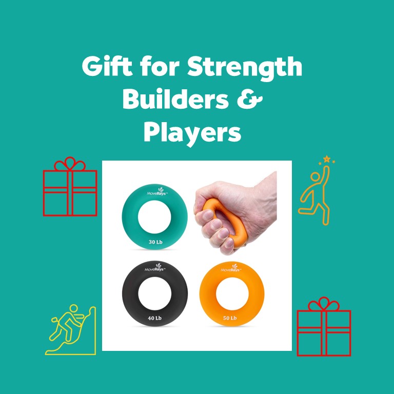 MoveRays's tweet photo. Gift for Strength Builders and Players. 

MoveRays hand grip strengtheners are an excellent gift for everyone. Who do you want to start and keep building strength with these easy-to-use grippers? 
Let's share these with them today!

#gift
#Handgrip
#exercise https://t.co/tTnntO1mMb