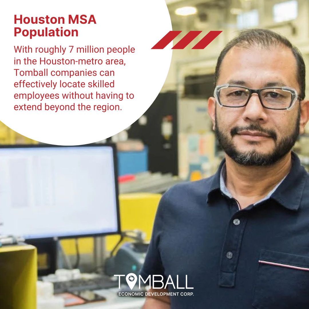 Looking for a place where talent is close at hand? Discover why Tomball is the right fit for your business growth. 

Reach out to TEDC to learn more!
buff.ly/4a7p4Mw