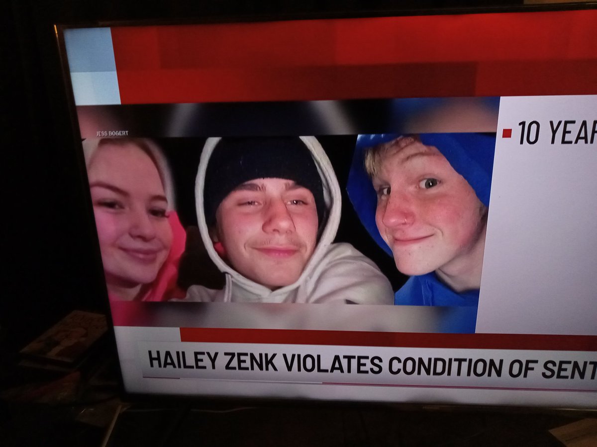This piss poor judge gave Hailey Zenk 1o year suspended sentence with ...