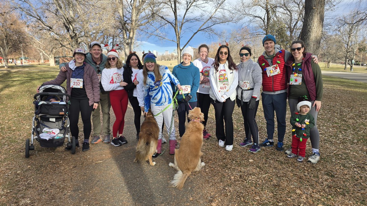There is always Rheum for fun and movement! Thank you to our team, the Jolly Joints with CU rheumatology, for making the 2024 Arthritis Foundation Jingle Bell Run a success!!!!