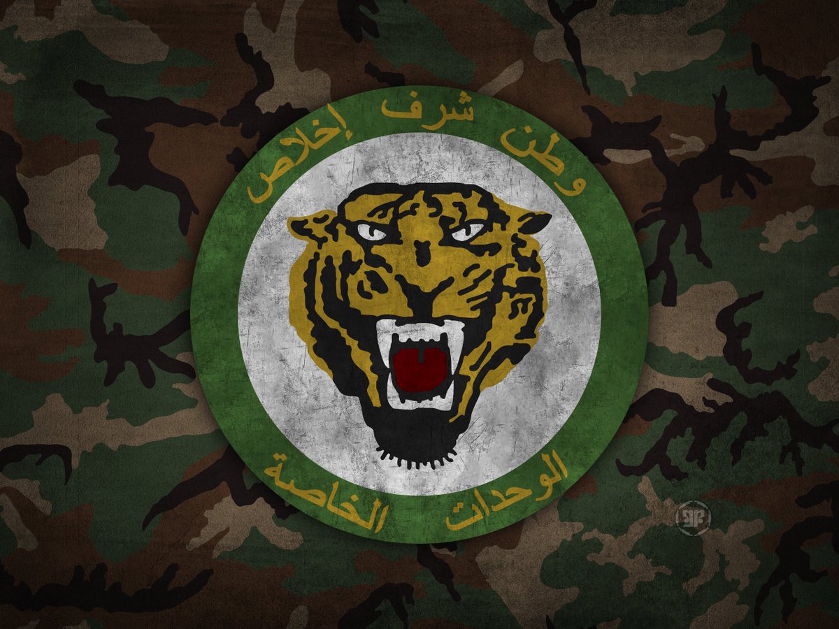 TheGreyPatriot_'s tweet photo. 🇸🇾 25th Special Forces Division [Tiger Forces]

I will not make flags of current terrorist regime in charge of Syria. Syria is NOT free just like Libya isnt free after fall of Gaddafi.

#Syria #Syrian #SAA #Assad #TigerForces #Flag #Art #Today #Military #Army #SOF #BasharAlAssad https://t.co/6iUboNflBQ