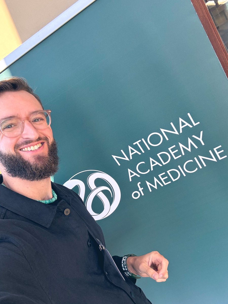 EHigginsMD's tweet photo. Thrilled to be at the @theNAMedicine Action Collaborative on Physician #Wellbeing meeting on “Orienting #AI Toward Health Workforce Well-Being.” 

Critical work and the spotlight on AI and it’s potential to mitigate burnout is 🎯

@UCLAAnes https://t.co/ixXk6XzGim