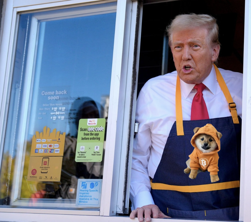 Com essa queda de $DOG até o Trump vai ter que trabalhar 🤣