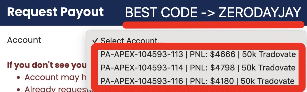 zerodayjay's tweet photo. CORRECTION... TODAY WAS DAY 8!! Time to request 2K x 3 #apextraderfunding #propfirmtrading #simfluencer #haterscanSMD #degenfam #DCAGANG https://t.co/sBBP6A5kuL
