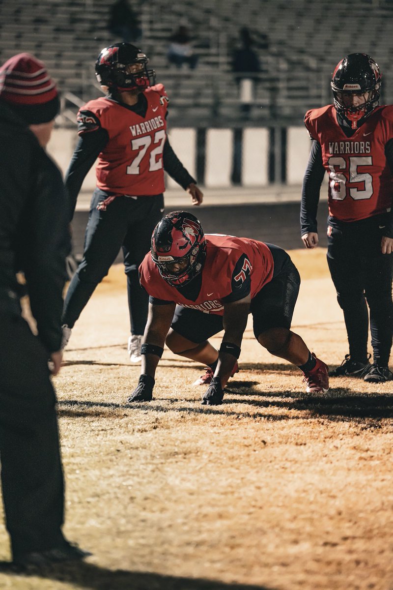 Regular Season Highlights (R/L, G/T) 26’| 6’0 | 275 
8 games played, multiple positions across the OL 
hudl.com/v/2RCemf  <a href="/CoachStinson804/">Matt Stinson</a> <a href="/RecruitingMHSFB/">Matoaca HS Football Recruiting</a> <a href="/CoachStoots/">Coach Stoots</a> <a href="/MHS_Warriors_FB/">MatoacaWarriorsFB</a>